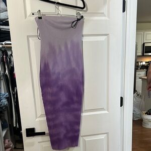 Forever 21 Purple Midi Pencil Dress